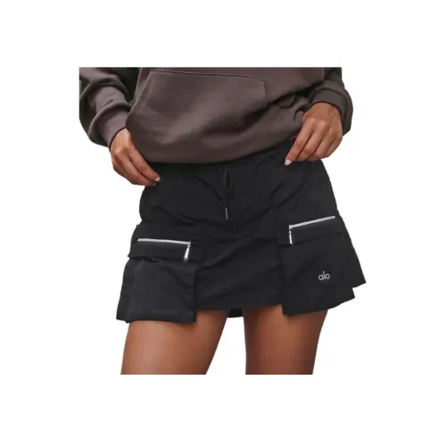 Alo Yoga Crinkle Surplus Мини Юбка Повседневная Короткая Юбка Женская