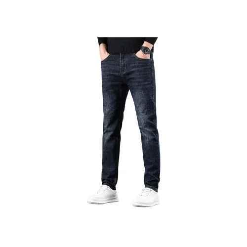 Jeep Leisure Collection Джинсы Мужские Темно-синие