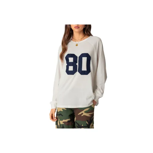 Edikted Белый Женские T-рубашки