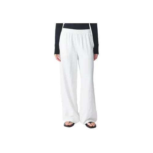 GLASSONS Эластичная талия Широкие брюки Брюки Повседневные брюки Женские