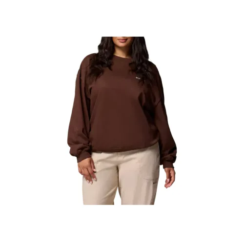 Columbia Коричневые Женские Толстовки