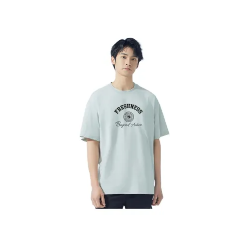 361° Шерсть Белый Мужской T-Рубашки