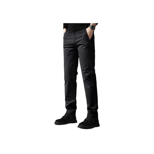 GUISE Весенний и Осенний Костюм Брюки Прямой крой Мужской