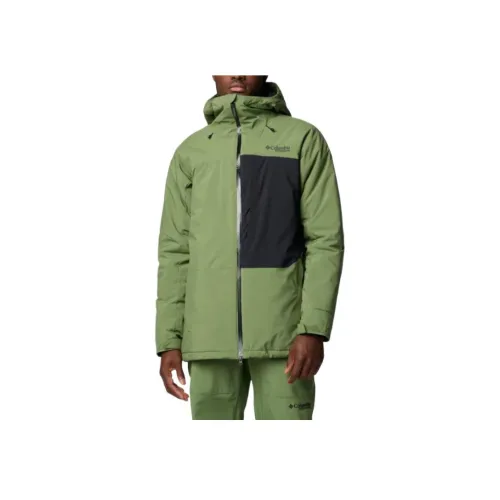 Columbia совместный бренд Зимний District™ III Куртки Пальто Мужской Зеленый