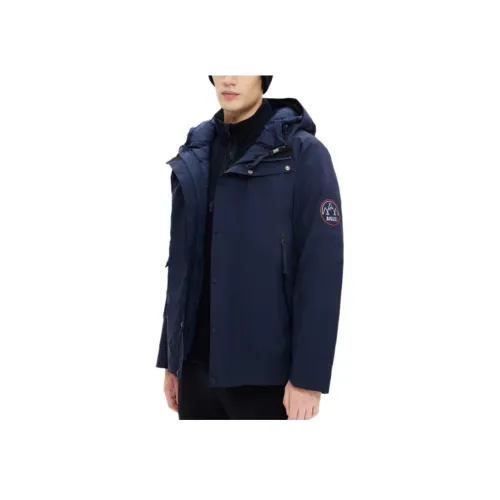 AIGLE Gore TEX Пуховик Мужской Imperial Темно-синий