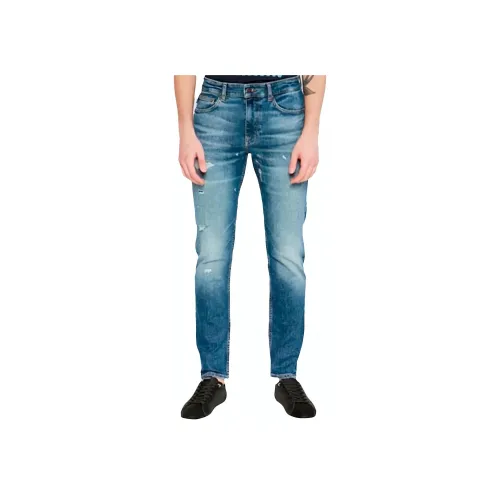 Hugo Boss Blue Men's Jeans Hugo Boss Синий Мужской Джинсы