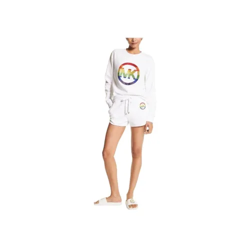 Michael Kors Белые Женские Повседневные Шорты