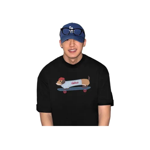 HIPHOPPUNKS Черная унисекс футболка