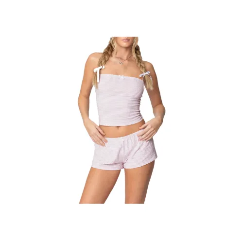 Edikted Astor Полосатый Топ-трубка Без бретелек Топ Женский