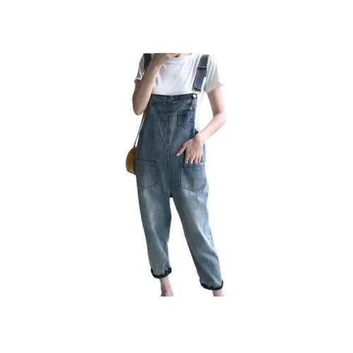 BQERTY Синий Женские Комбинезоны