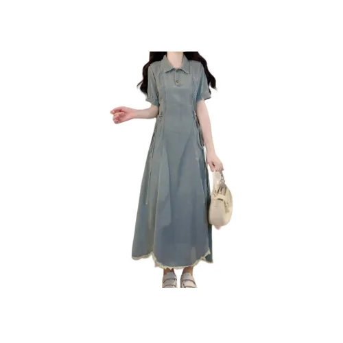 ZCDECO Короткое платье с короткими рукавами женское