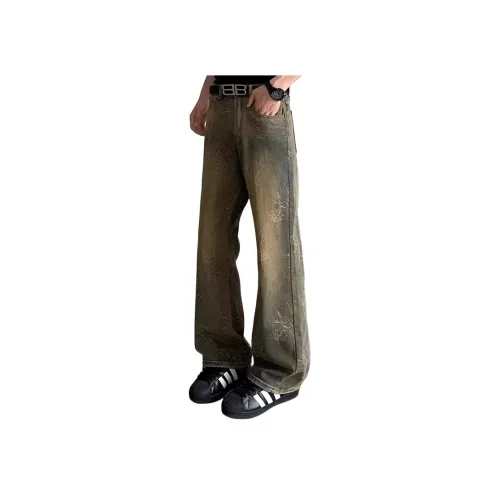 SINKACME Ностальгические синие унисекс джинсы