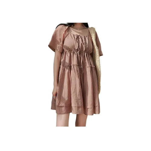MOUSSY Женские Длинные Платья с Рукавами