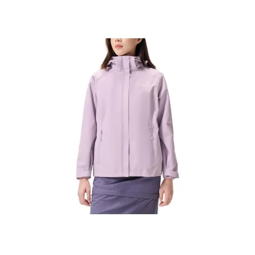 OUTDOOR PRODUCTS Водонепроницаемый Ветрозащитный Дышащий и Теплоизоляционный Ветровка Женский Цвет Лепестки Орхидеи