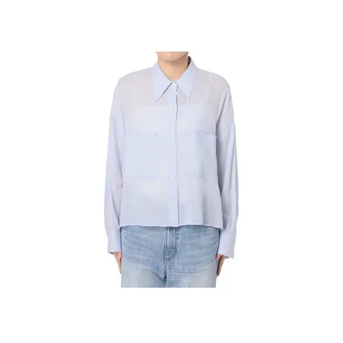 PLAGE Саксонский синий Женские Рубашки