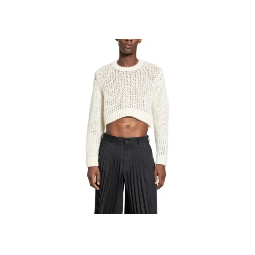 COMME Des GARCONS HOMME PLUS Экрю Мужской Трикотаж
