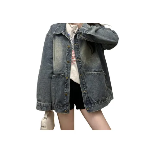 ZCDECO Denim Jacket Женская Джинсовая Куртка