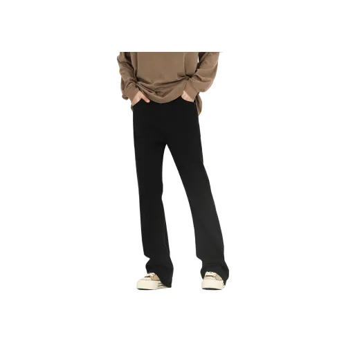 Chisportate Черные Унисекс Джинсы