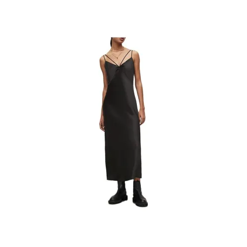 ALLSAINTS Черные Женские Слиплатья