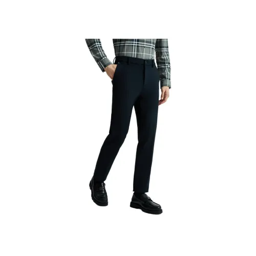 DIKENI Повседневные брюки Мужские Черные Синие