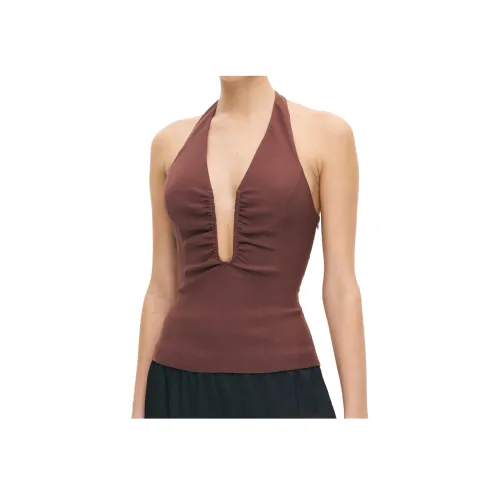 GLASSONS Коричневый Женские Майки