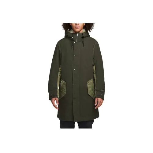 nike SportswearTherma Форма PARKA Пальто Мужской Оливково-зеленый
