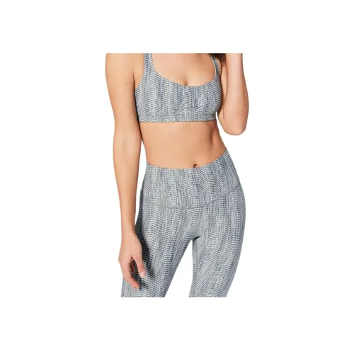 lululemon Free To Be Бюстгальтер Спортивное белье Women's Silver Белый Жаккард