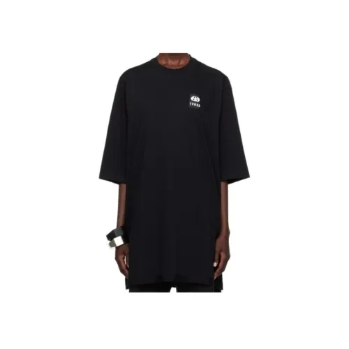 RICK OWENS Черные Женские Т-рубашки