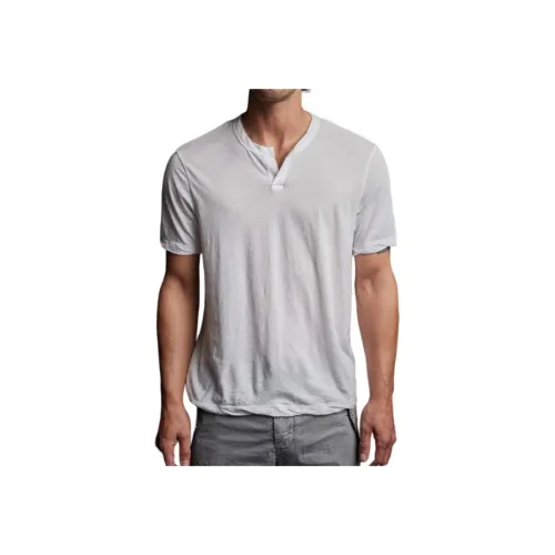 JAMES PERSE Белая Мужская Рубашка Поло