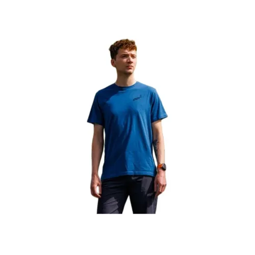 INOV 8 Морской синий Мужская футболка