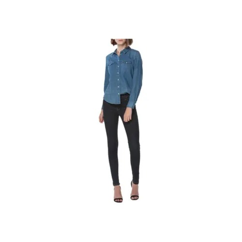 Levis Blue Women's Jeans Левис Синий Женские Джинсы