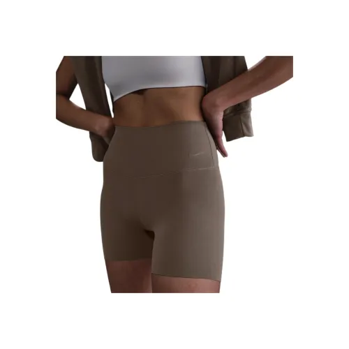 nike ZenvyDri Форма InfinaSoft Спортивные шорты Женские Коричневый