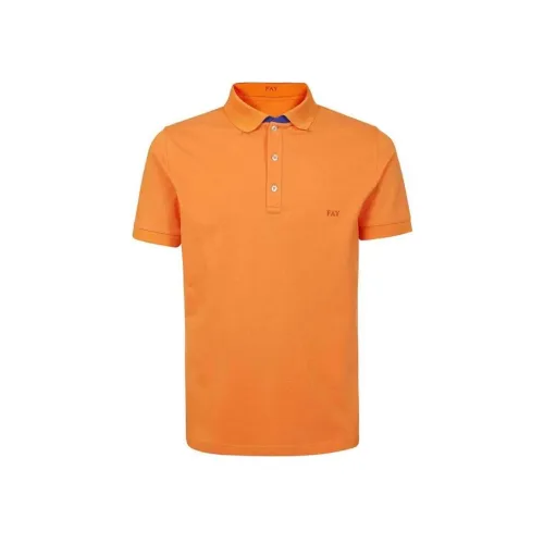 Fay Orange Мужская Поло