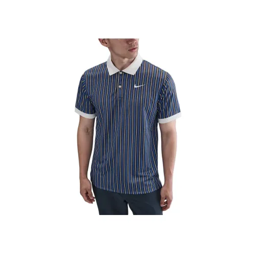 Nike Clothing Comet Синий Мужское Поло