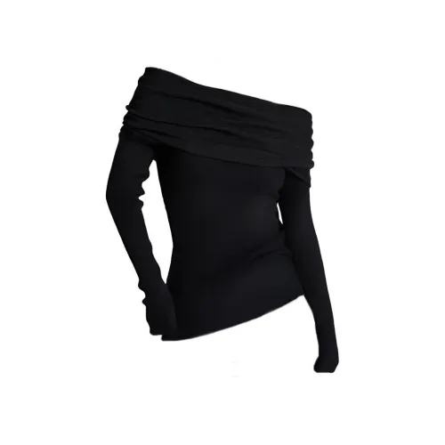 Puppytown Черные Женские T-рубашки