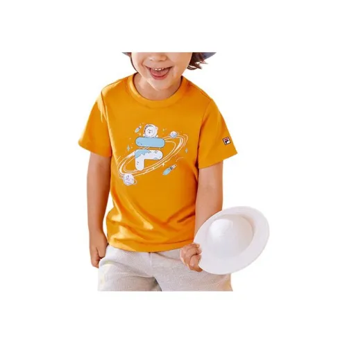 FILA KIDS T-рубашка термическая оранжевая детская