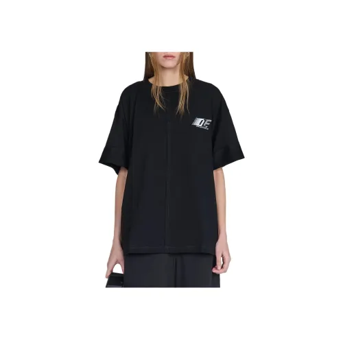 DION LEE Черная унисекс футболка