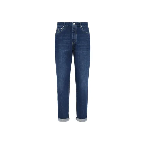 BRUNELLO CUCINELLI Blue Men's Jeans  
BRUNELLO CUCINELLI Синий Мужской Джинсы