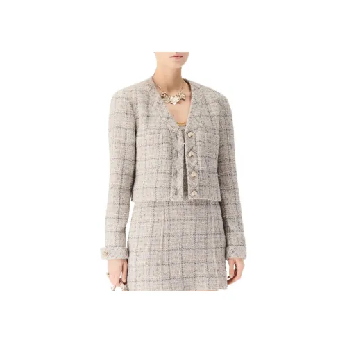 CHANEL Серые Женские Куртки