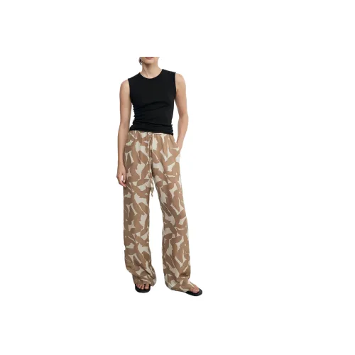 ENZA COSTA Floral Camouflage Женские Повседневные Штаны