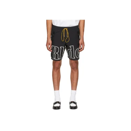 RHUDE Черные Мужские Повседневные Шорты