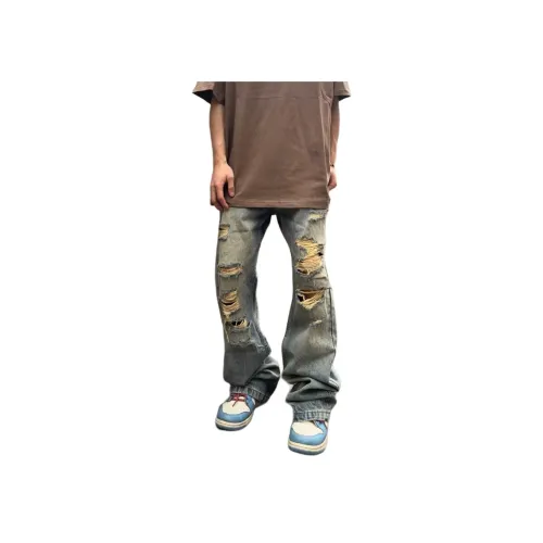 PISYPOX Синие Унисекс Джинсы