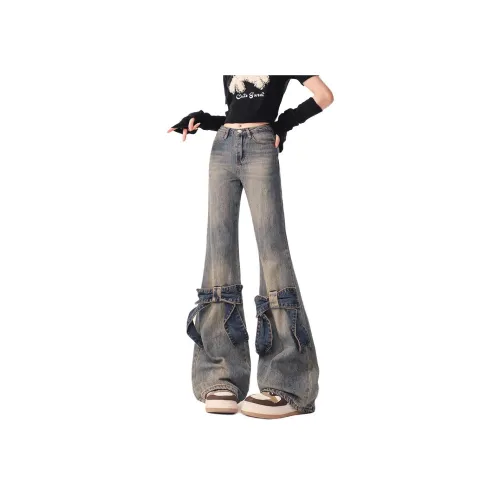 ZHUFEI Blue Women's Jeans ZHUFEI Синий Женские Джинсы