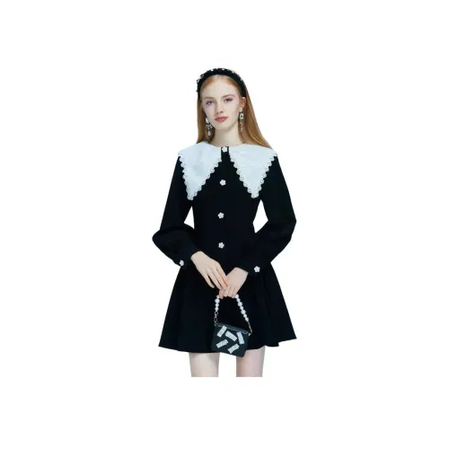 AIVEI Длинное платье с длинным рукавом женское