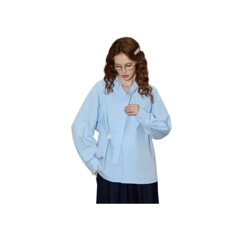 Coolhut Синий Женские Рубашки