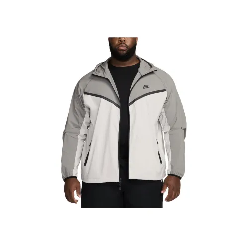 nike Ткани вязаные Tech Куртки Пальто Мужской Свет Лимонит