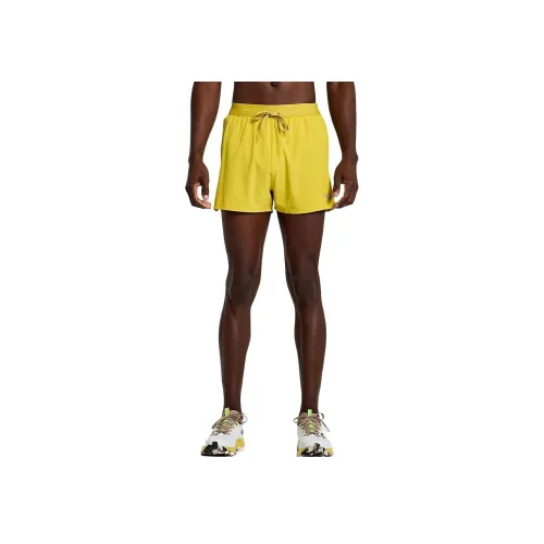 Saucony Outpace Желтые Мужские Повседневные Шорты