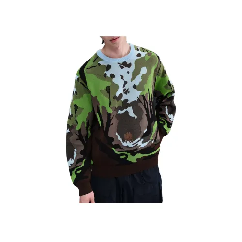Nike Swoosh Зеленый Мужской Свитеры