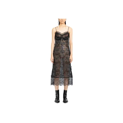 SIMONE ROCHA Черные Женские Слиплатья