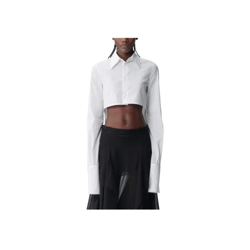 Ann Demeulemeester Белые Женские Рубашки